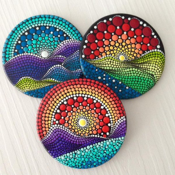 Роспись точками