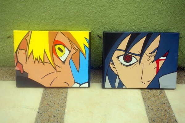Аниме холст Наруто