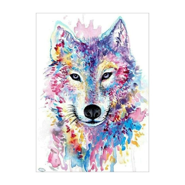 Красочные волки