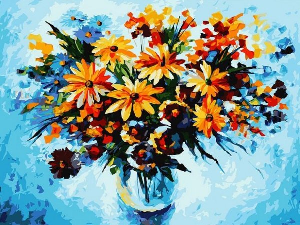 Леонид Афремов букет