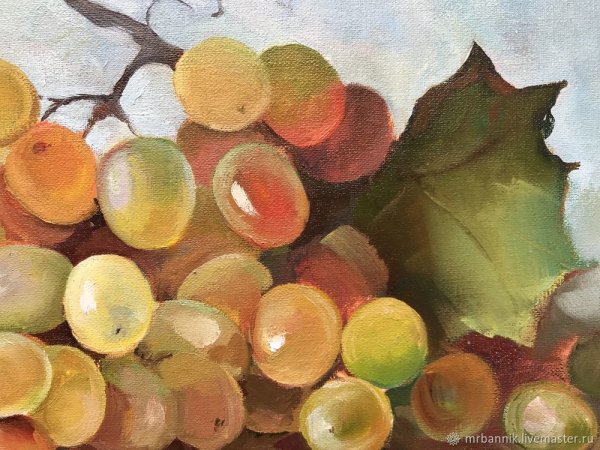 Живопись винограда гроздь Андрияка