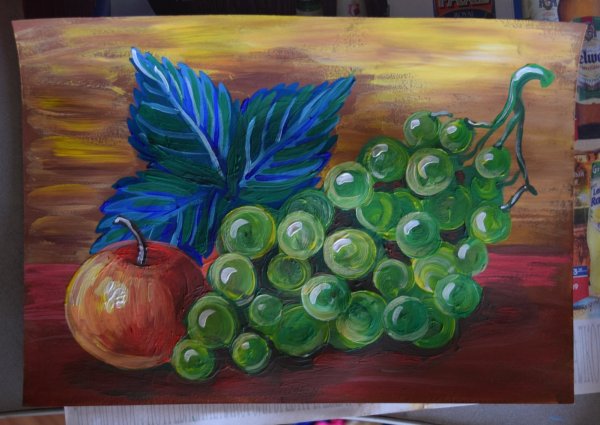 Натюрморт красками