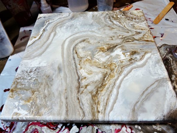 Мрамор эпоксидной смолой
