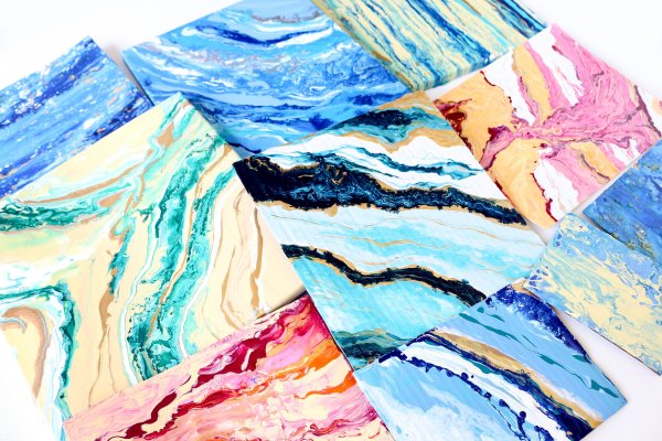 Живопись под мрамор