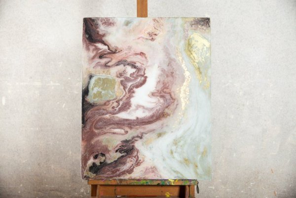 Жидкий акрил живопись