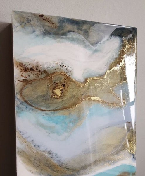 Жидкий акрил с поталью