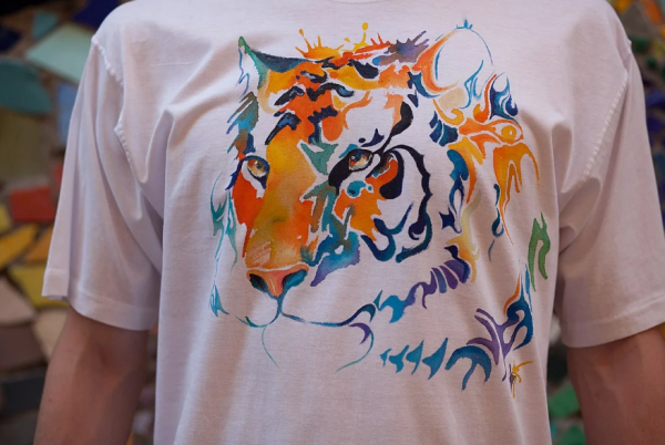 Разрисованные футболки