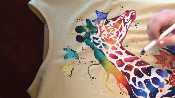 Рисуем на ткани