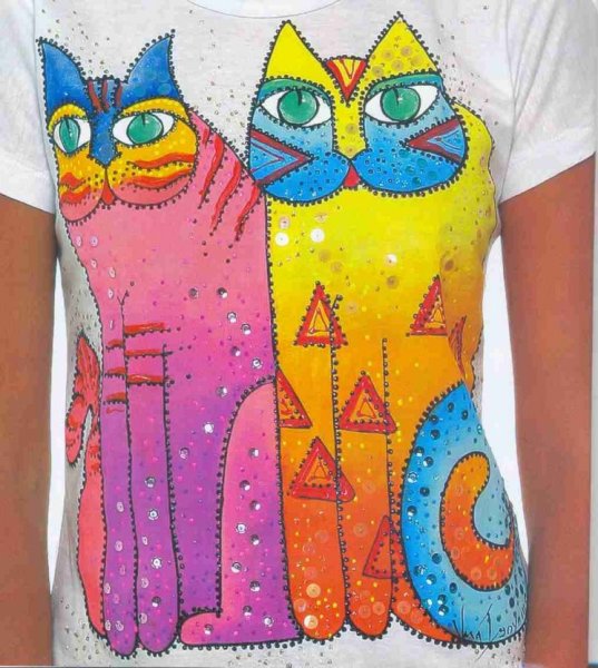 Идеи для рисования по ткани