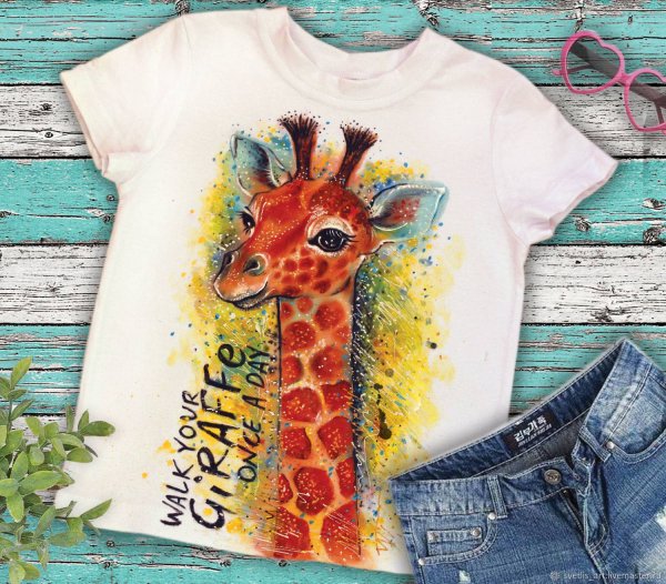 Разрисованные футболки