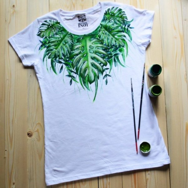 Разрисованные футболки