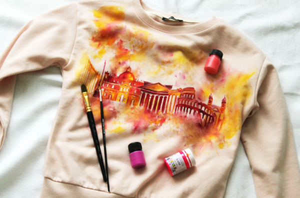 Разрисованные футболки