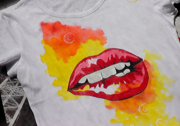 Роспись джинсовой куртки