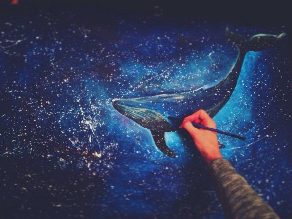 Кит живопись