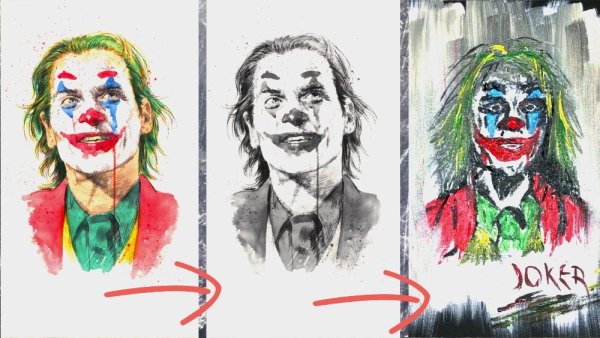 Джокер Хоакин для срисовки