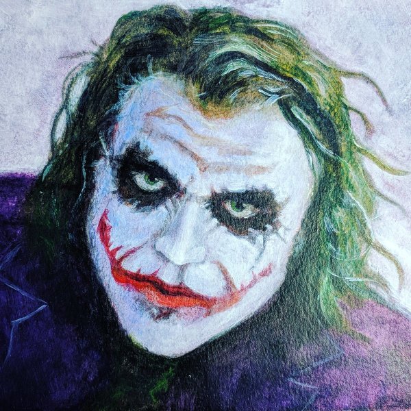 Джокер хит Леджер портрет