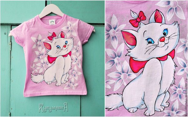 Роспись детской футболки