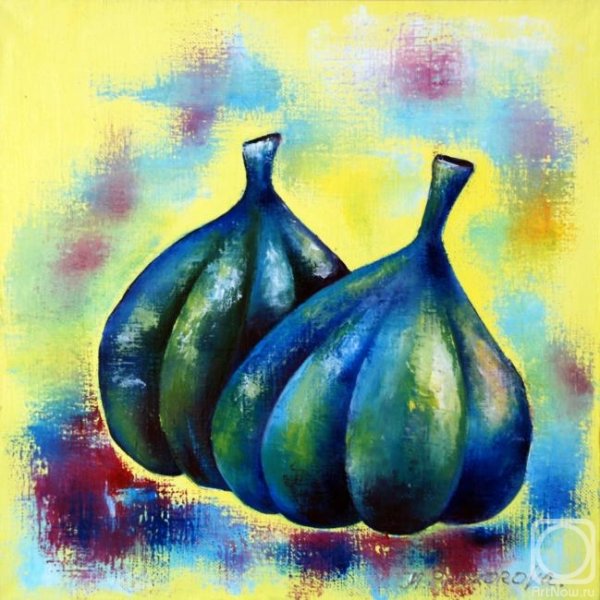 Инжир маслом на холсте