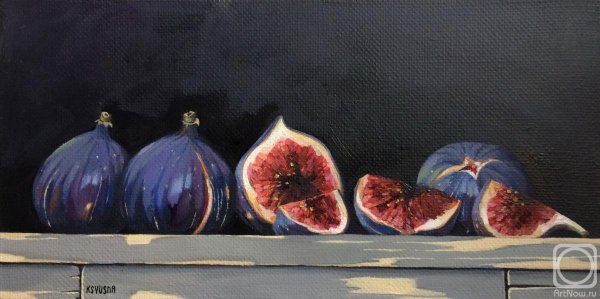 Инжир картина маслом