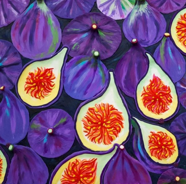 Инжир акрилом