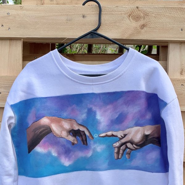 Роспись футболок акриловыми красками