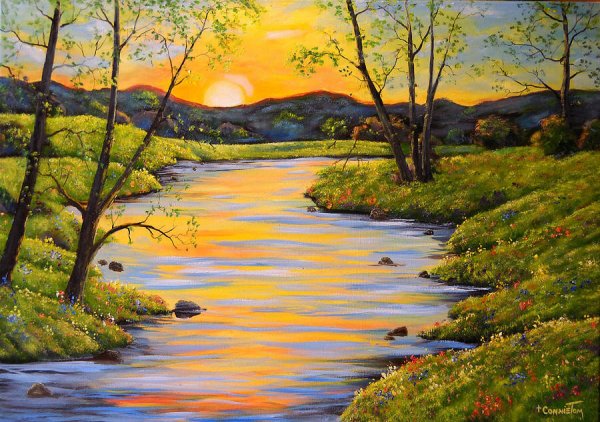 Пейзаж рисунок