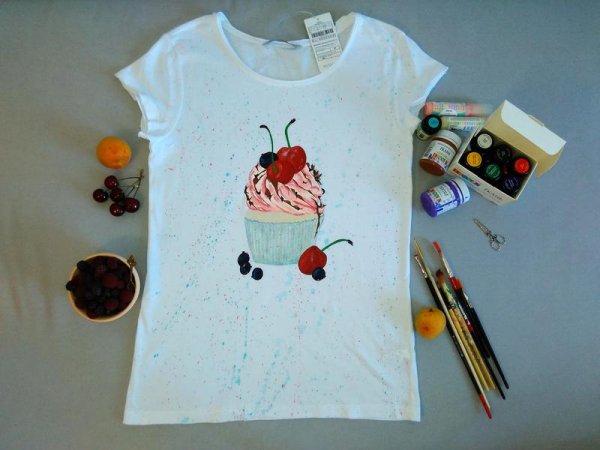Разрисованные футболки