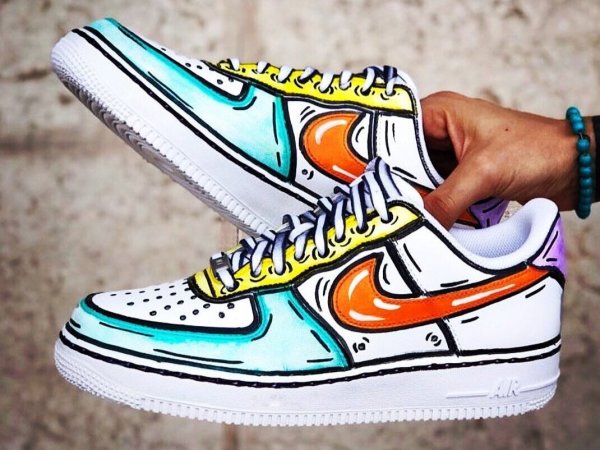 Кастомные Nike Air Force 1