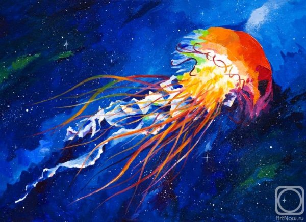 Правополушарное рисование медуза