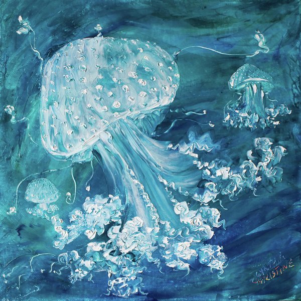 Медуза живопись