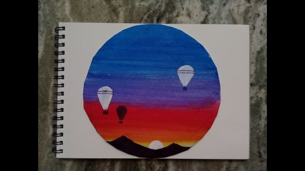 Рисунки на дисках акрилом легко