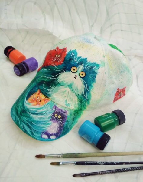 Роспись акрилом