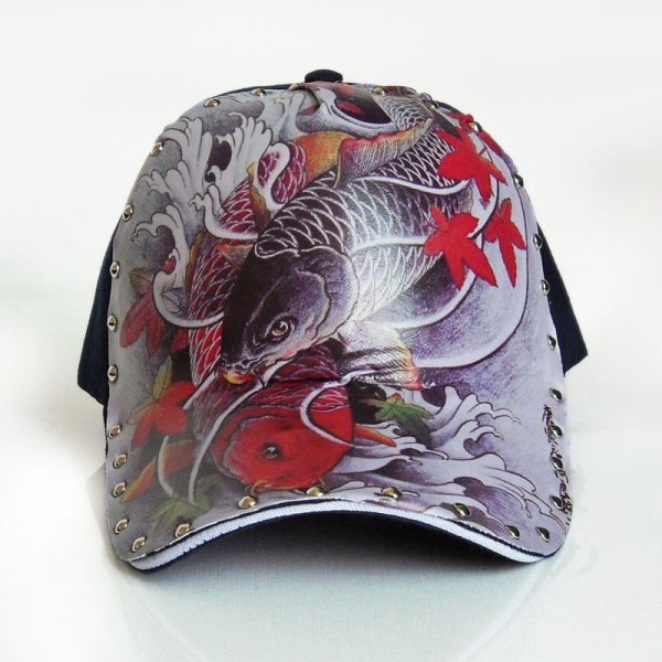 Кепка Разрисованная акрилом