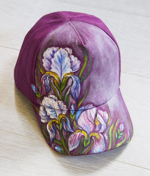 Разрисовать бейсболку