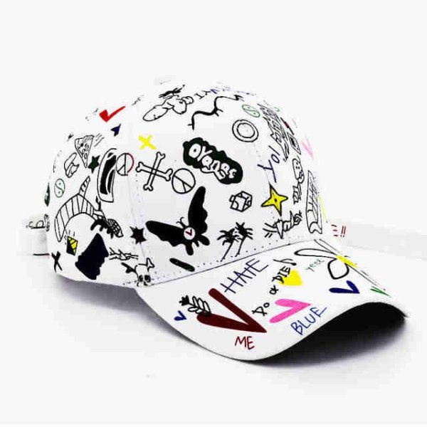 Кастом кепок граффити