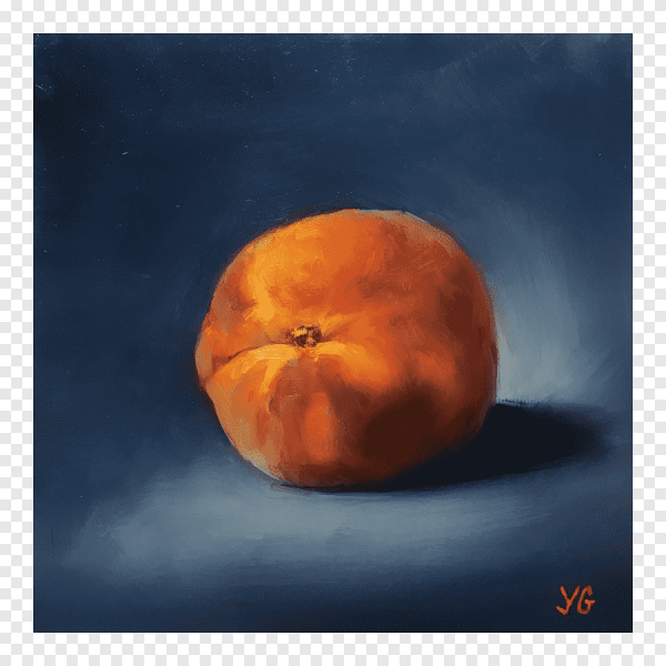 Персики акрилом