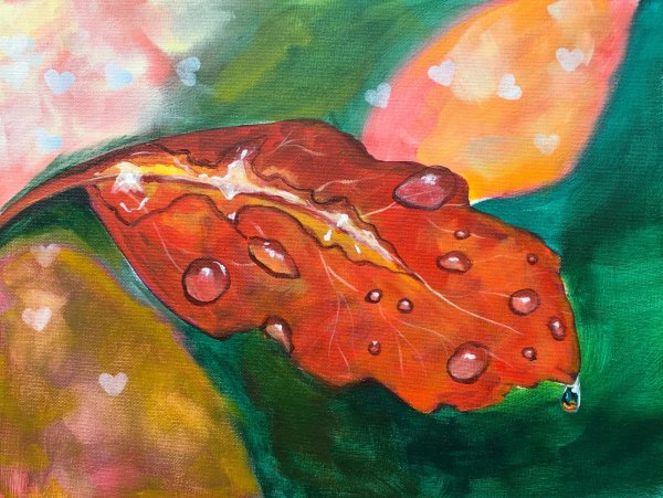 Жанет Роуз живопись на кленовых