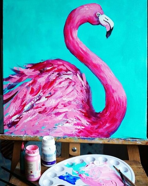 Рисование акриловыми красками для детей