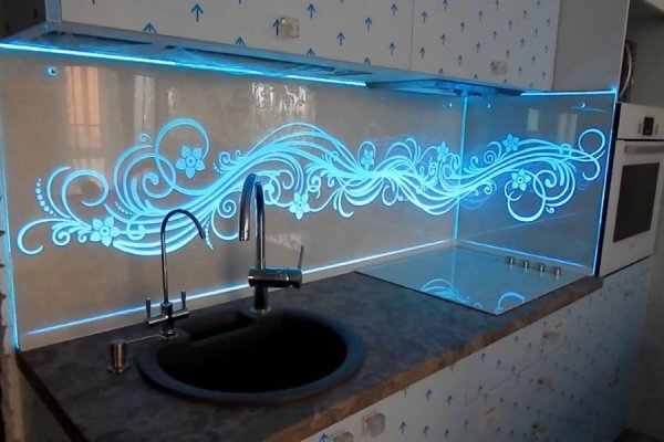 Стеклянные панели с подсветкой