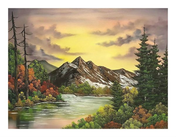 Американский художник Боб Росс