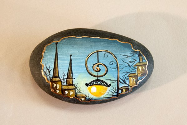 Роспись на камнях