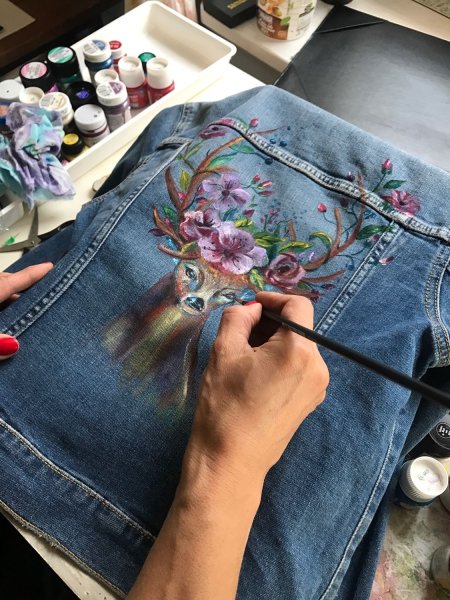 Роспись по ткани