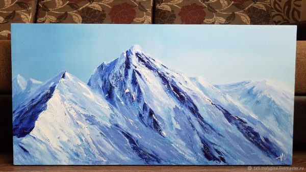 Интерьерная живопись горы