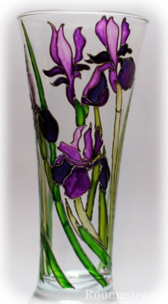 Вазы витраж