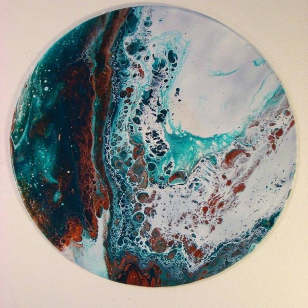 Флюид арт эпоксидная смола