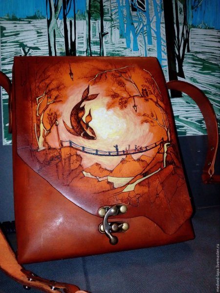 Роспись сумок