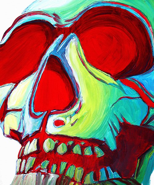 Радужный череп