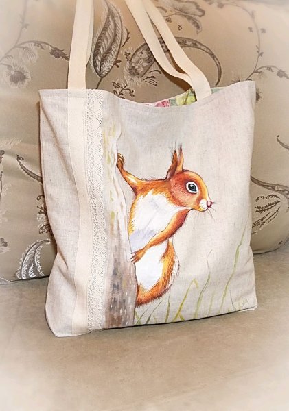 Сумки с ручной росписью