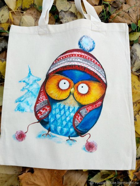 Экосумки Расписанные акриловыми красками