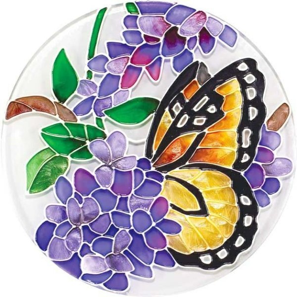 Роспись красками по стеклу